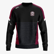 Mullingar Harriers KCS Helios Crew Neck Top Black/Maroon/White