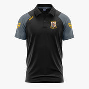 Mullingar Hockey Club KCS Soul Polo Shirt Black/Graphite