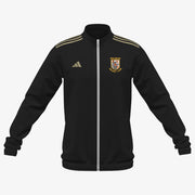 Mullingar Hockey Club Adidas Club Anthem Zip Black/Metallic Gold