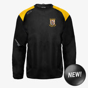 Mullingar Hockey Club KCS Focus Windcheater Black/Gold
