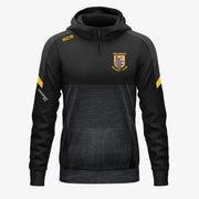Mullingar Hockey Club KCS Helios Half Zip Hoodie Black/Gold