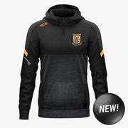 Mullingar Hockey Club KCS Helios Half Zip Hoodie Black/Gold
