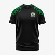 Mullingar Shamrocks KCS Apollo Tee Black/Green