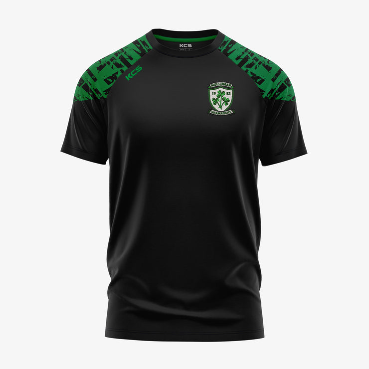 Mullingar Shamrocks KCS Apollo Tee Black/Green