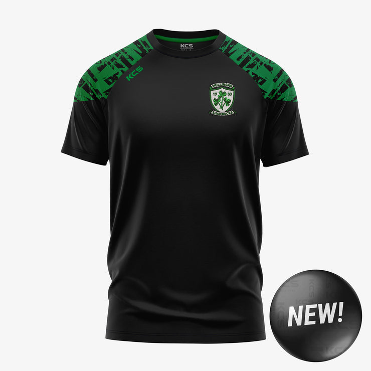 Mullingar Shamrocks KCS Apollo Tee Black/Green