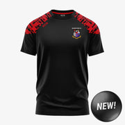 Mullingar Town AFC KCS Apollo Tee Black/Red
