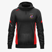 Mullingar Town AFC KCS Helios Half Zip Hoodie Black/Red
