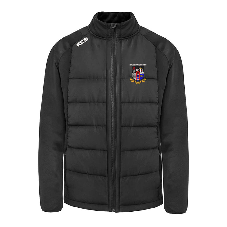 Mullingar Town AFC KCS Derra Hybrid Jacket - Black