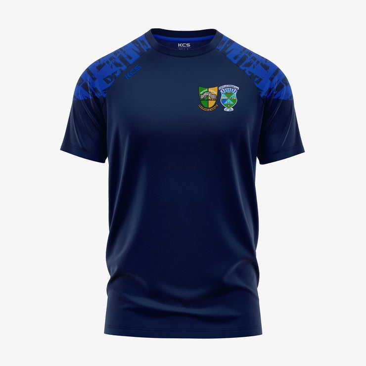 Munterconnaught/Mountnugent Ladies GFC KCS Apollo Tee Navy/Royal