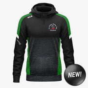 Na Fianna Boxing Club KCS Helios Half Zip Hoodie Black/Green/White