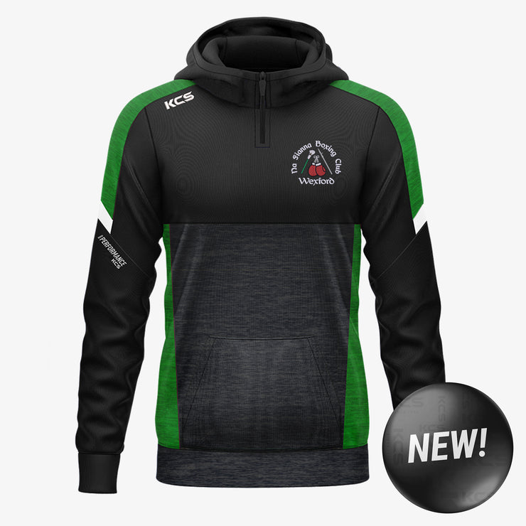 Na Fianna Boxing Club KCS Helios Half Zip Hoodie Black/Green/White