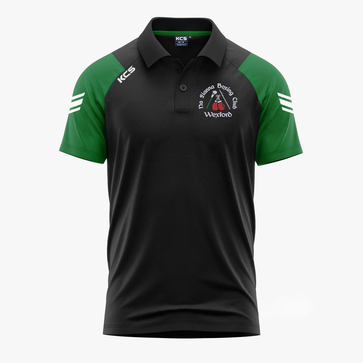 Na Fianna Boxing Club KCS Soul Polo Shirt Black/Green