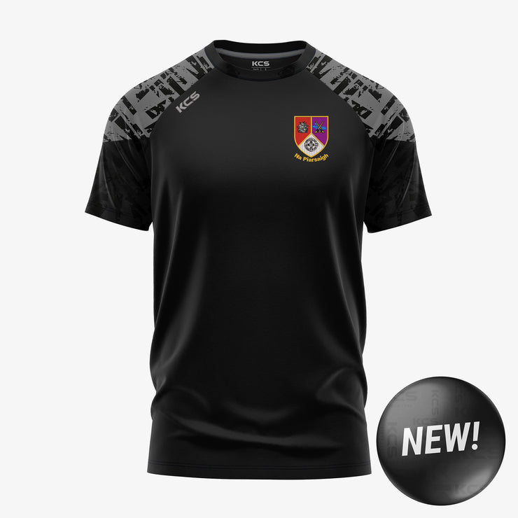 Na Piarsaigh GAA Westmeath KCS Apollo Tee Black/Grey