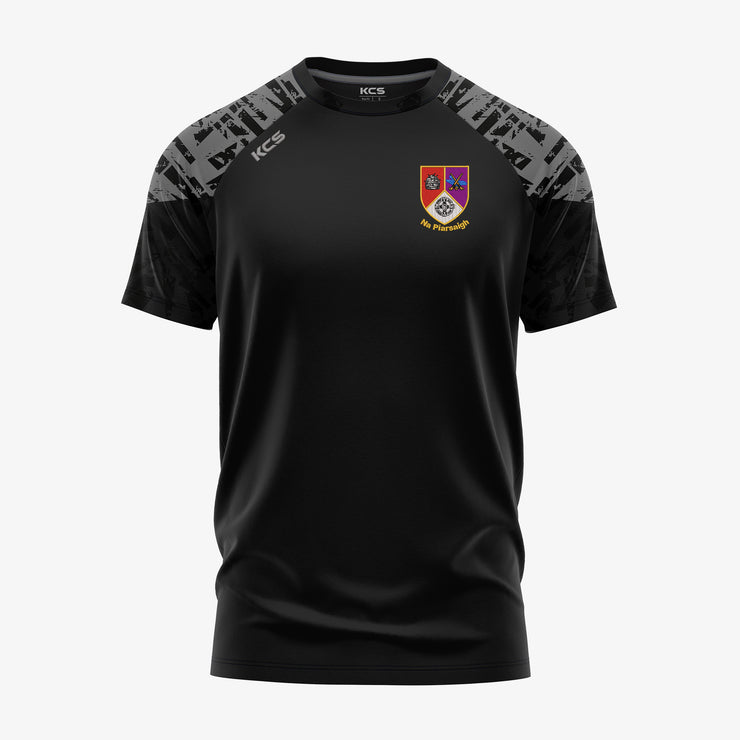 Na Piarsaigh GAA Westmeath KCS Apollo Tee Black/Grey