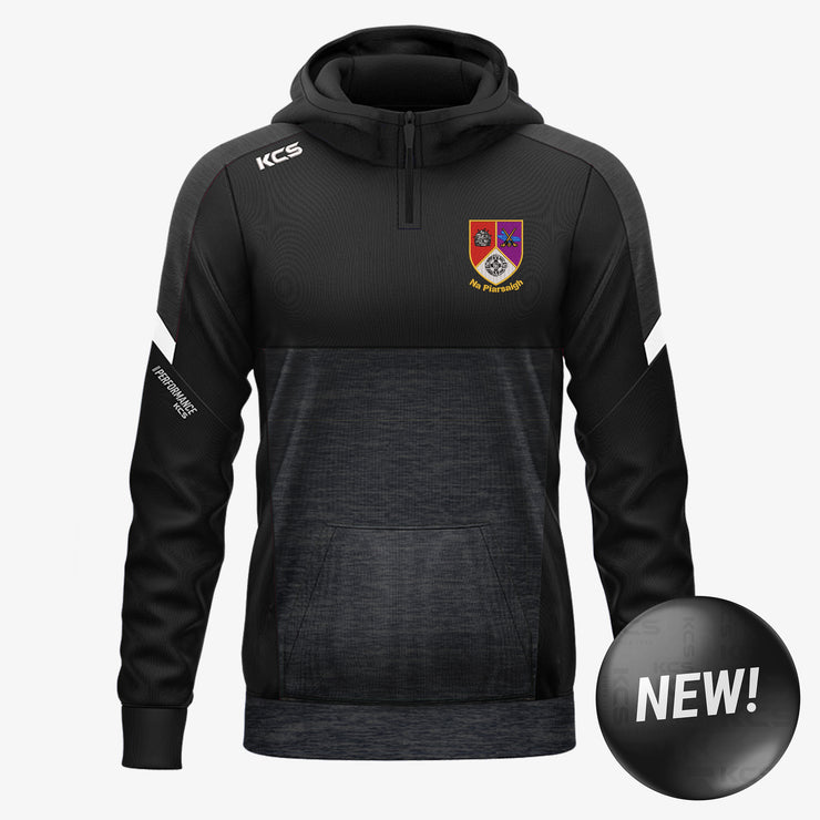 Na Piarsaigh GAA Westmeath KCS Helios Half Zip Hoodie Black/White