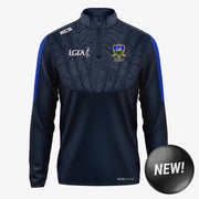 Naomh Ciarán Ladies KCS Winterized Quarter Zip Top Navy/Royal