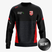 Naomh Colmcille Donegal KCS Helios Crew Neck Top Black/Red