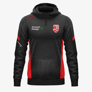 Naomh Colmcille Donegal KCS Helios Half Zip Hoodie Black/Red