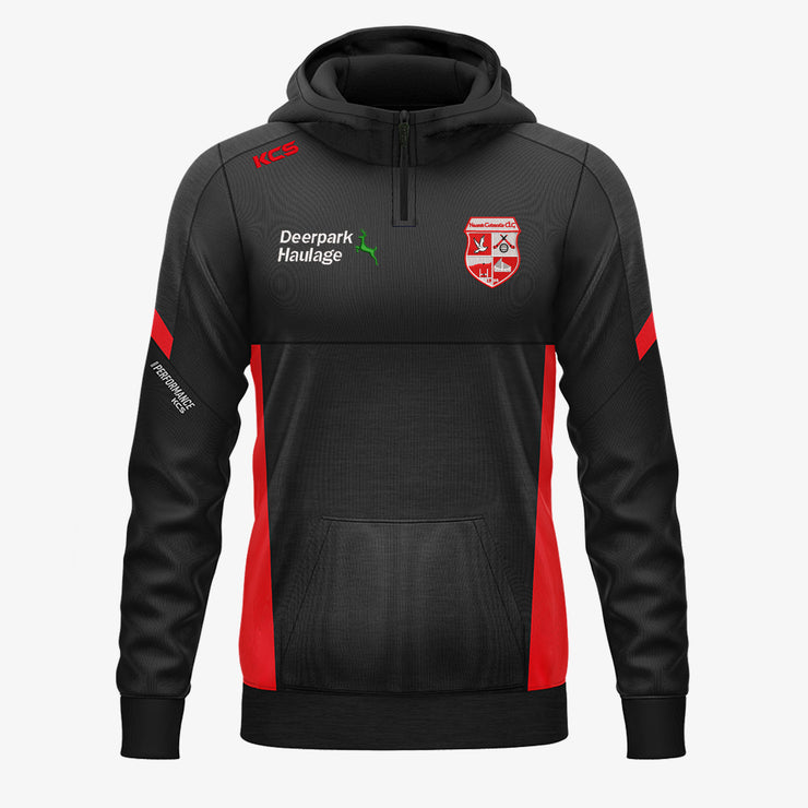 Naomh Colmcille Donegal KCS Helios Half Zip Hoodie Black/Red