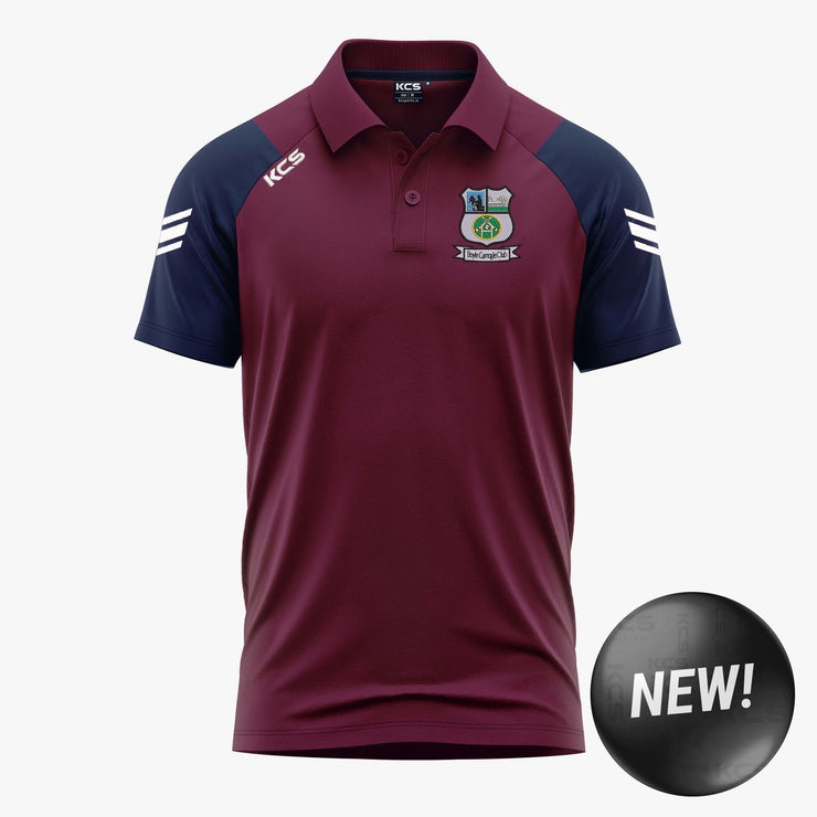 Boyle Camogie Club KCS Soul Polo Shirt Navy/Maroon