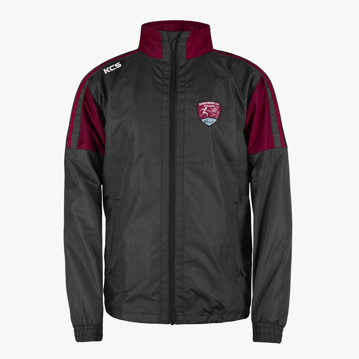 Naomh Mhuire AC Daingean KCS VEGA Jacket Black/Maroon