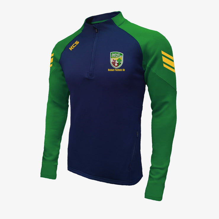 Naomh Padraig Club Shop KCS Soul Quarter Zip Top Navy/Green