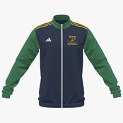 Rhode AC Adidas Club Anthem Zip Navy/Green/Gold
