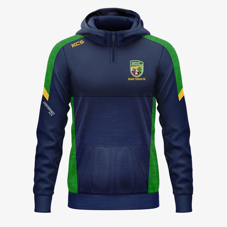 Naomh Padraig Club Shop KCS Helios Half Zip Hoodie Navy/Green/Gold