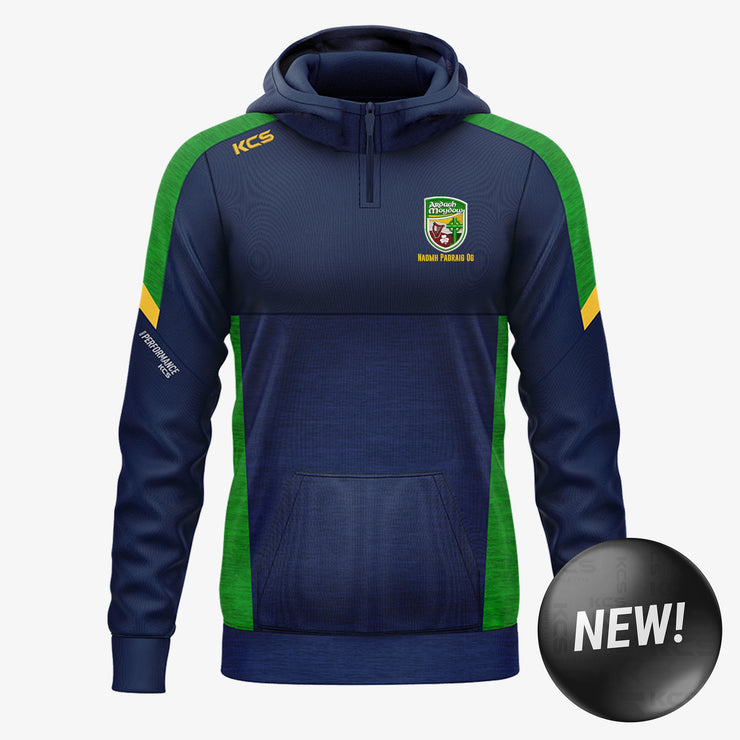 Naomh Padraig Club Shop KCS Helios Half Zip Hoodie Navy/Green/Gold