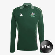 Northern Gaels GFC Longford Adidas 24 Tiro Competition Half Zip Green