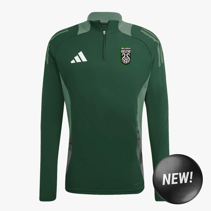 Mullingar Celtic FC Adidas 24 Tiro Competition Half Zip Green