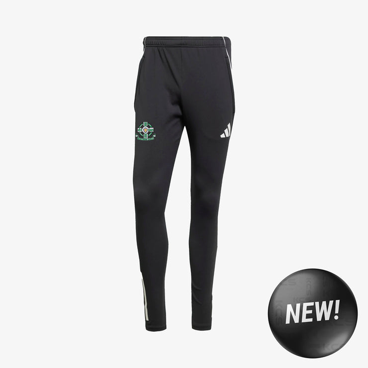 Northern Gaels GFC Longford Adidas Tiro 25 Competition Training Track Pants Black