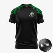 Northern Gaels GFC Longford KCS Apollo Tee Black/Green