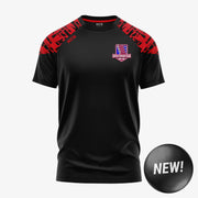 Offaly Rowing Club KCS Apollo Tee Black/Red