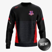 Offaly Rowing Club KCS Helios Crew Neck Top Black/Red
