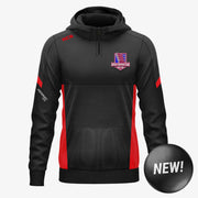 Offaly Rowing Club KCS Helios Half Zip Hoodie Black/Red