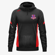 Offaly Rowing Club KCS Helios Half Zip Hoodie Black/Red