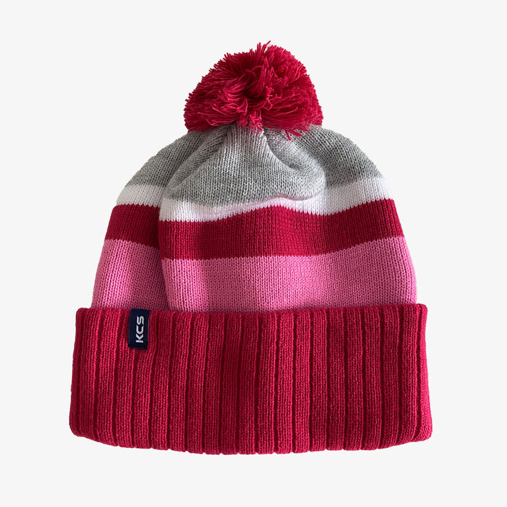 KCS Porto Beanie - Pink, Grey