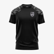 Queenstown Gaels KCS Apollo Tee - Black / Grey