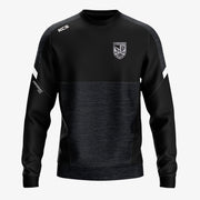 Queenstown Gaels KCS Helios Crew Neck Top - Black / Black / White