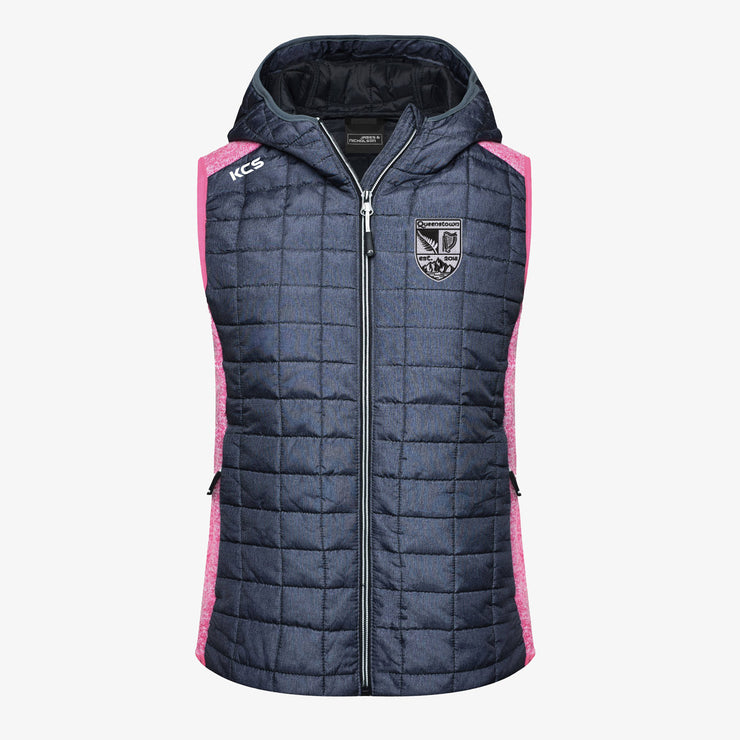 Queenstown Gaels KCS Ladies City Gilet - Pink