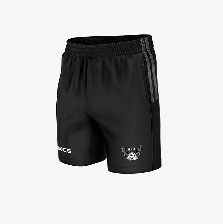 RFA Swans KCS Shore Leisure Shorts Black & Grey