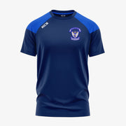 Raharney Camogie Club KCS Verona Tee Navy/Royal Blue