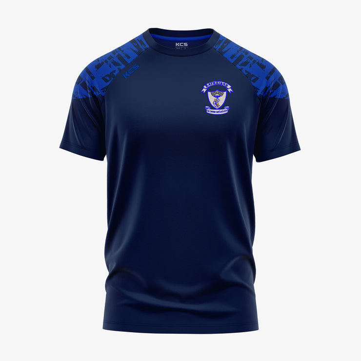 Raharney Camogie Club KCS Apollo Tee Navy/Royal