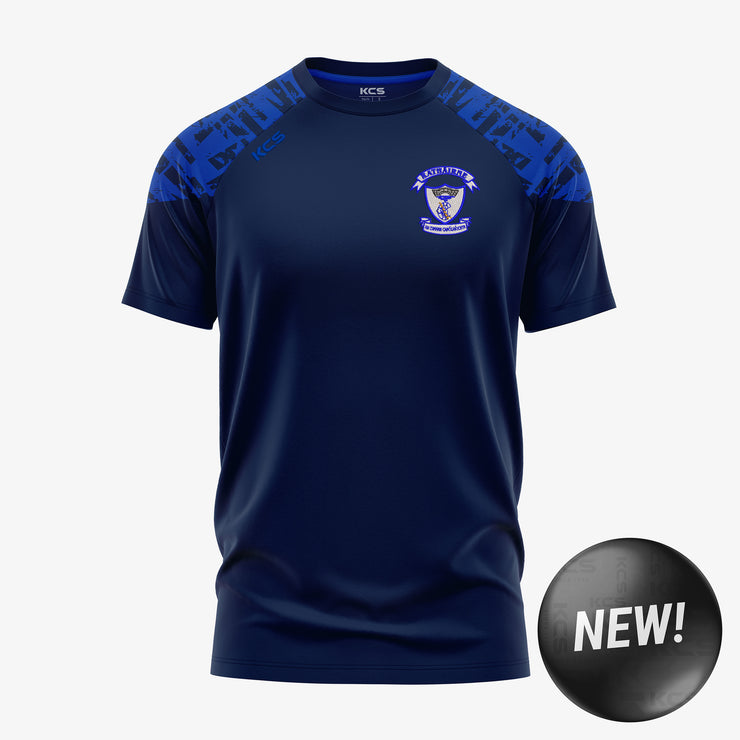 Raharney Camogie Club KCS Apollo Tee Navy/Royal