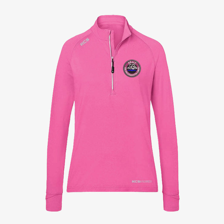 Realt na Gleannta KCS Ladies Core Club Half Zip - Pink