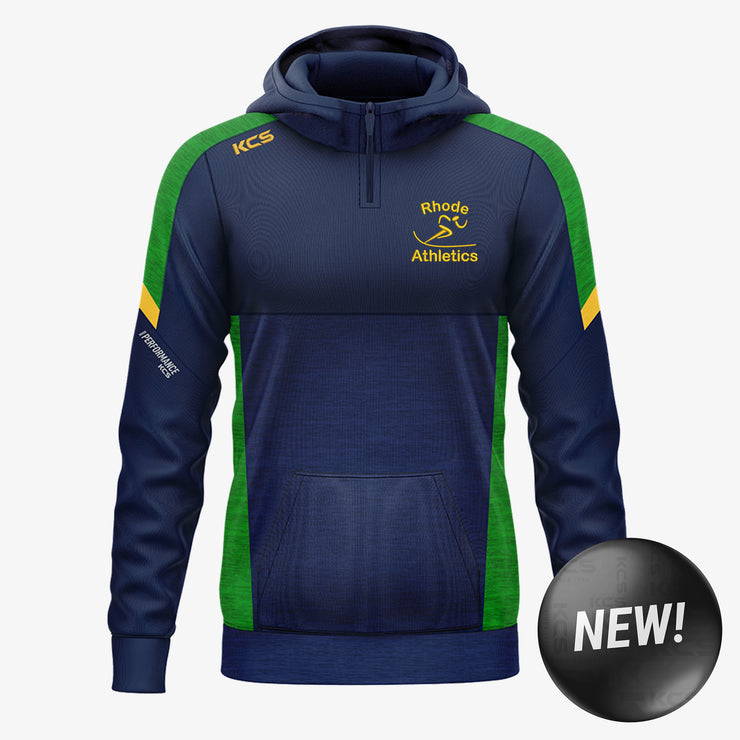 Rhode AC KCS Helios Half Zip Hoodie Navy/Green/Gold