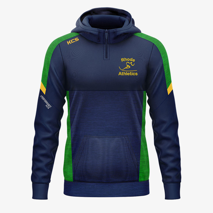 Rhode AC KCS Helios Half Zip Hoodie Navy/Green/Gold