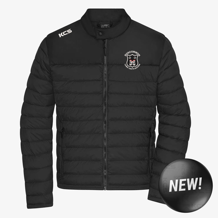 Roscommon Town Youth Soccer KCS Men’s Berlin Padded Jacket - Black