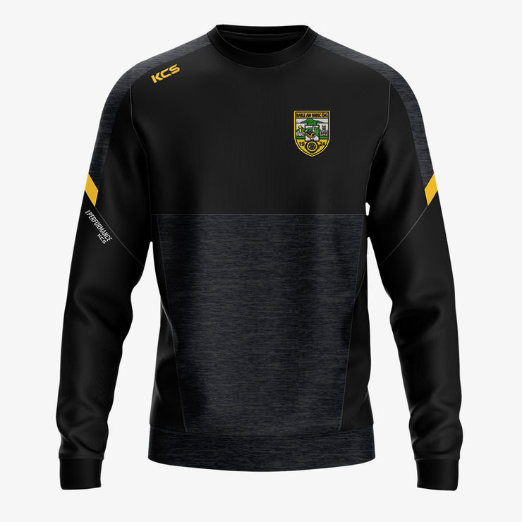 Rosemount GAA KCS Helios Crew Neck Top Black/Black/Gold